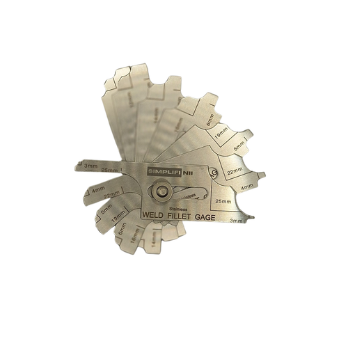 Fillet Weld Gauge Set-Metric