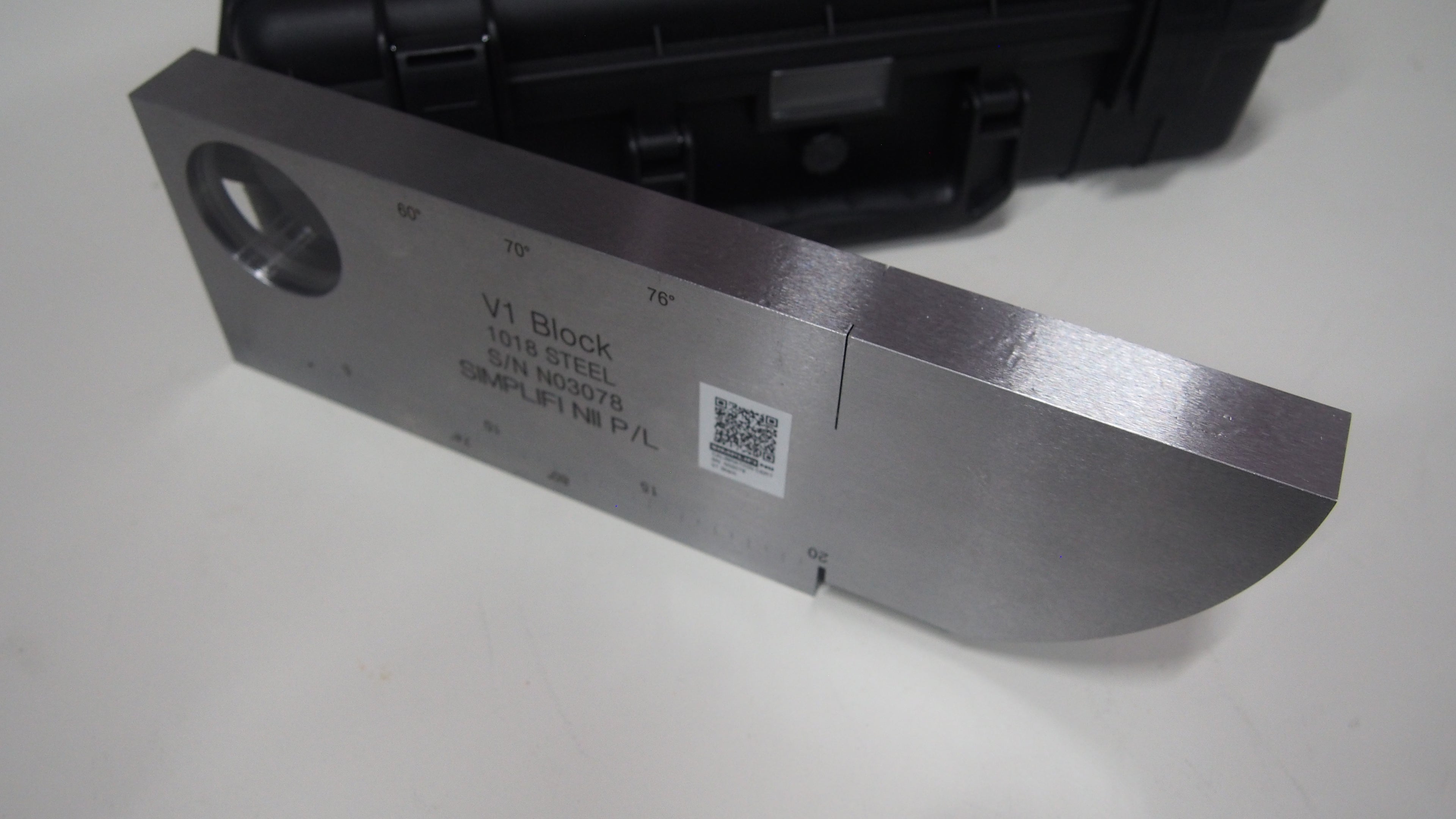 V1- ISO Cal Block - Carbon Steel