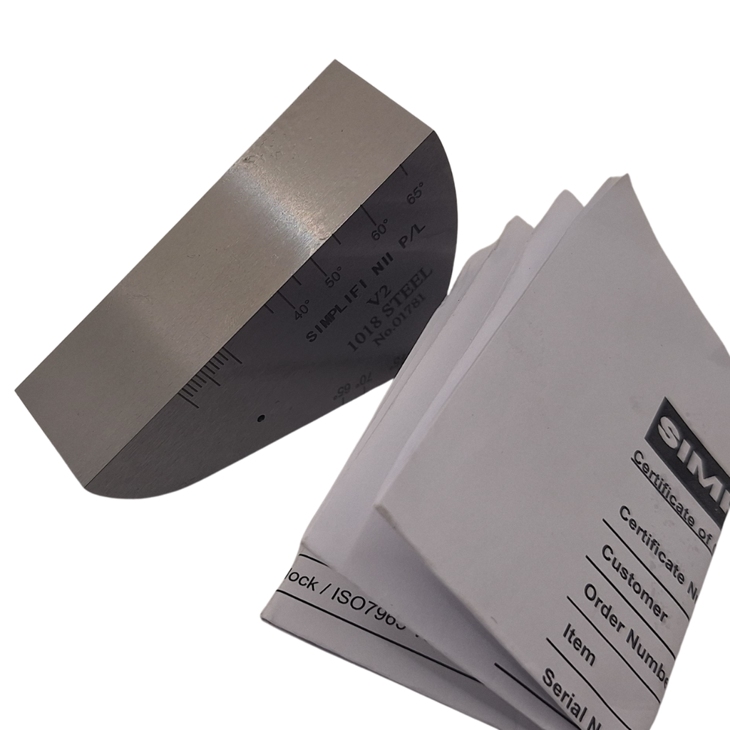 V2 ISO 7963/ AS 2083 (No.5) Ultrasonic Calibration Test Block
